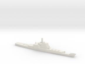 Aegis and VLS refitted Long Beach, 1/1250 in Basic Nylon Plastic