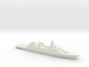 Iver Huitfeldt-class frigate, 1/2400 in Basic Nylon Plastic