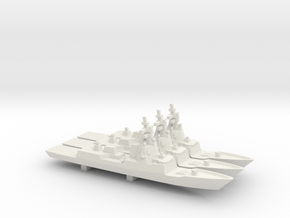 Hobart-class destroyer x 3, 1/2400 in Basic Nylon Plastic
