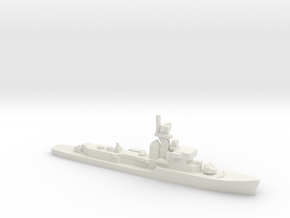 Gneisenau class (Type 138) Frigate, 1/1800 in Basic Nylon Plastic