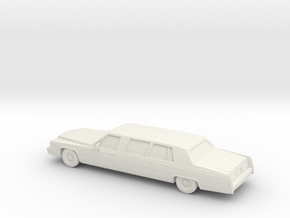 1/87 1979 Cadillac Fleetwood Custom Limousine in Basic Nylon Plastic