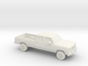 1/64 1991-93 Dodge Ram Crew Cab in Basic Nylon Plastic