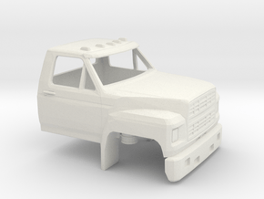 1/64 1980-86 Ford F 600 Cab only in Basic Nylon Plastic
