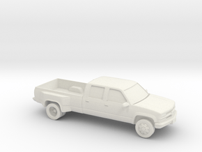 1/87 1994 Chevrolet Silverado Crew Dually in Basic Nylon Plastic