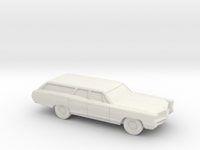 1/87 1966 Pontiac Bonneville Station Wagon in Basic Nylon Plastic