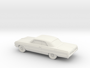1/87 1964 Chevrolet Impala Coupe in Basic Nylon Plastic