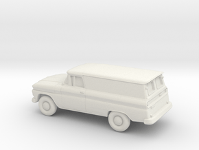 1/87 1962 Chevrolet Panel Van in Basic Nylon Plastic