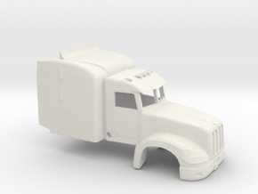 1/32 Peterbillt 386 Cab/Sleeper in Basic Nylon Plastic