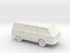 1/87 1961-65 Chevrolet Corvair Greenbrier Delivery in Basic Nylon Plastic