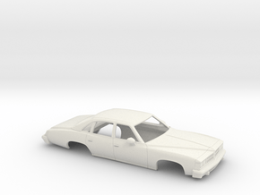 1/25 1976 Pontiac LeMans Sedan Shell in Basic Nylon Plastic