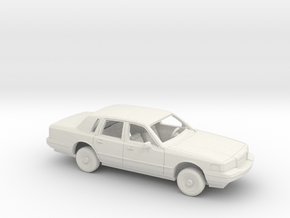 1/64 1996 Lincoln Town Car Kit in Basic Nylon Plastic