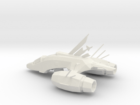 Printle Galactic Starship in Basic Nylon Plastic