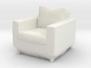 Printle Thing Armchair 02 - 1/24 in Basic Nylon Plastic
