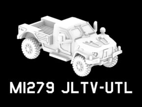 M1279 JLTV-UTL in White Natural Versatile Plastic: 1:220 - Z