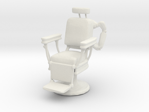 Printle Thing Barber Chair - 1/12  in Basic Nylon Plastic