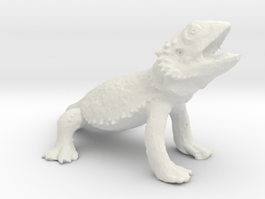 Printle Animal Bearded Dragon - 1/24 in Basic Nylon Plastic