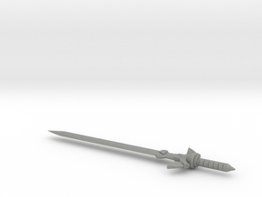 TF Weapon Master Sword for Deluxe Class in Gray PA12: Small