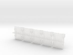 Pulsar7 Container Transport  in Clear Ultra Fine Detail Plastic: 6mm