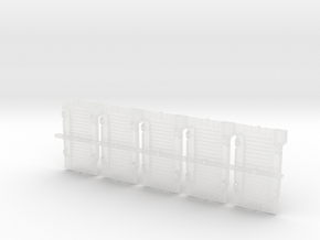 Pulsar14 Long Container Transport  in Clear Ultra Fine Detail Plastic: 6mm