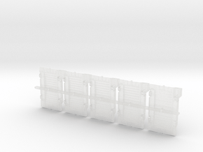 Pulsar14Short Container Transport  in Clear Ultra Fine Detail Plastic: 6mm