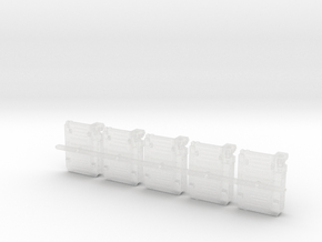 PulsarSL Container Transport  in Clear Ultra Fine Detail Plastic: 6mm