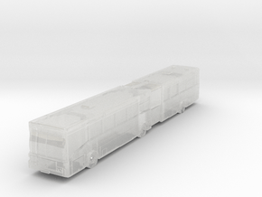 MB o405g articulated bus in Clear Ultra Fine Detail Plastic: 6mm