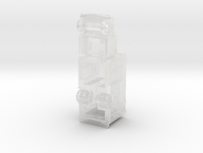 Ambulance F650 in Clear Ultra Fine Detail Plastic: 1:160 - N