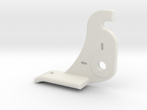 1  1/16" Atwood Latch, Double pane in White Natural Versatile Plastic