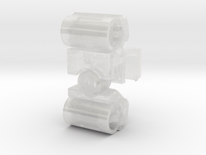 CatCB15 roller Rev1 in Clear Ultra Fine Detail Plastic: 1:160 - N