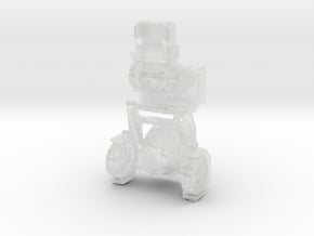 RKM slag pot carrier 140ton in Clear Ultra Fine Detail Plastic: 6mm