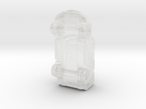 Lenco Bear in Clear Ultra Fine Detail Plastic: 1:100