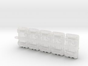 Mowag Panzerattrappe in Clear Ultra Fine Detail Plastic: 6mm