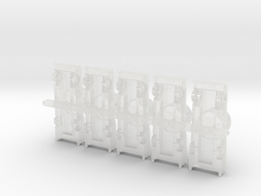 Deathmobile Animal House in Clear Ultra Fine Detail Plastic: 6mm