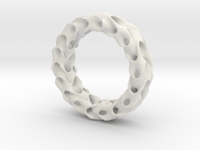 Gyroid No.2 in White Natural Versatile Plastic