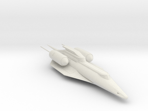 Naboo Executive Shuttle in White Natural Versatile Plastic