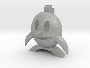 Eggy Bird 01 in Aluminum