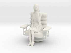 Land of the Giants - Valerie in passenger seat in White Natural Versatile Plastic: Small