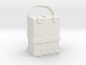 1/6 DKM canister for 20 mm C30 single flak in White Natural Versatile Plastic