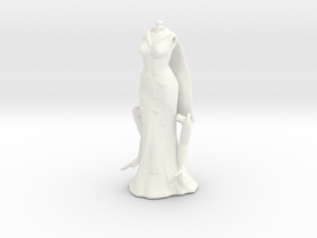 Lady Arvela Full Figure Vintage Ver.2 in White Processed Versatile Plastic