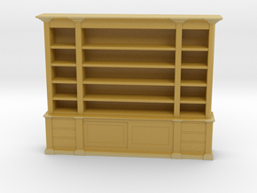 1:48 Faubourg Large Bookcase  in Tan Fine Detail Plastic