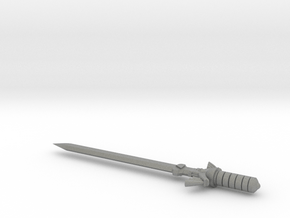 TF Weapon Master Sword for Legends or Core Class in Gray PA12: Small