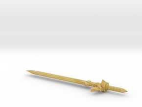 TF Weapon Master Sword for Legends or Core Class in Tan Fine Detail Plastic: Extra Small