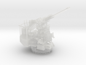 1/56 USN 40mm Twin Bofors Elevated in Clear Ultra Fine Detail Plastic