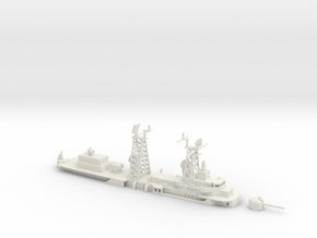 1/500 Scale USS Decatur DDG-31 Upper Works in White Natural Versatile Plastic