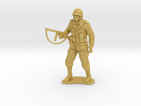 Combat - Saunders - 1.6 inches in Tan Fine Detail Plastic