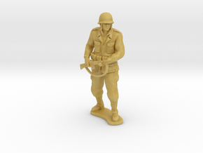 Combat - Kirby - 1.6 inches in Tan Fine Detail Plastic