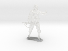 Combat - Hanley - 1.6 inches in Clear Ultra Fine Detail Plastic