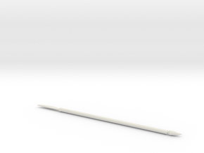 Spear in White Natural Versatile Plastic