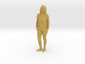 Printle E Femme 282 S - 1/87 in Tan Fine Detail Plastic