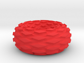 both way abha coil same deep gap 85x85x35mm in Red Smooth Versatile Plastic